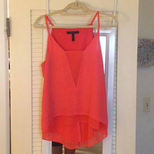 Spring BCBG Coral Top